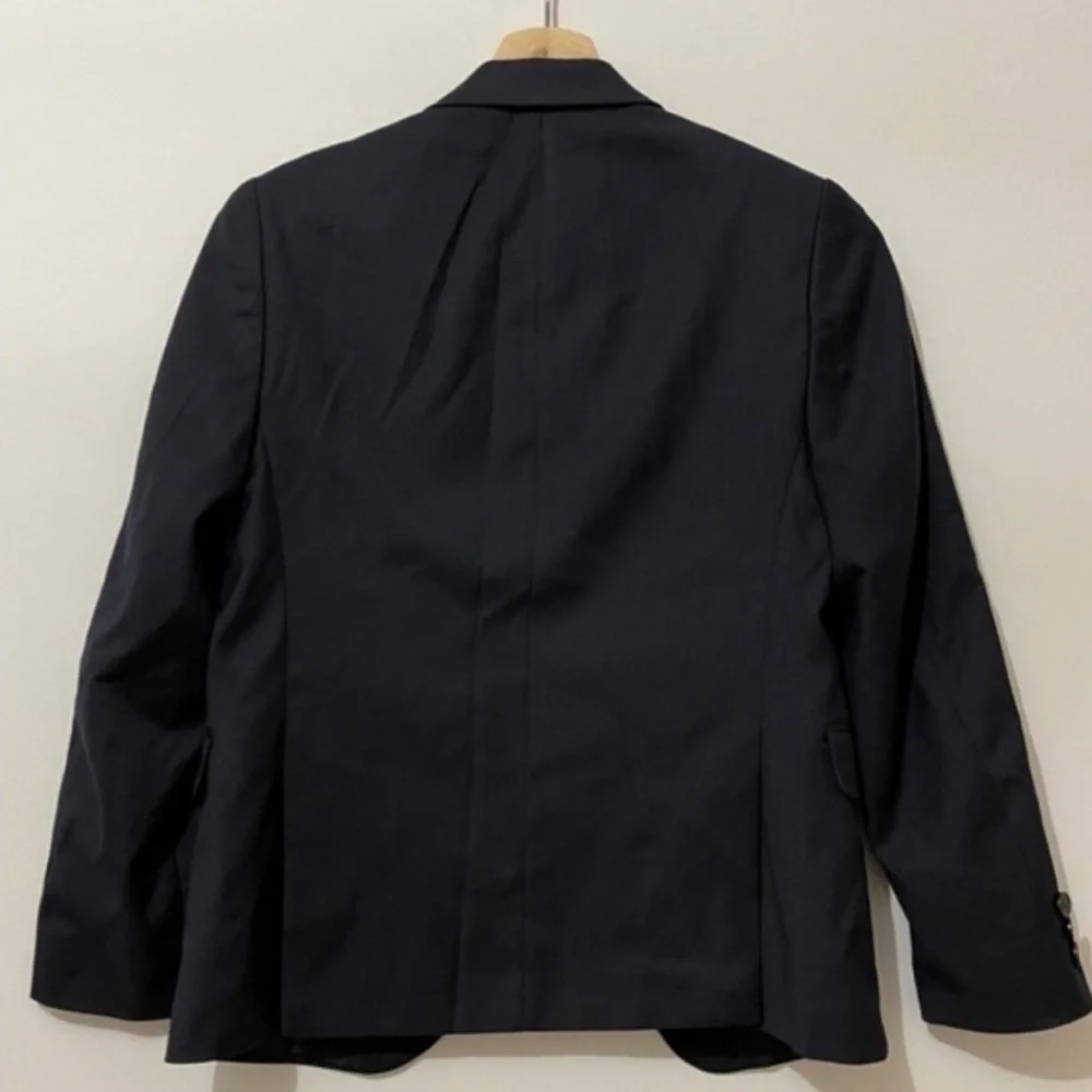 Lauren Ralph Lauren Boys Solid Classic Blazer Navy 12R
